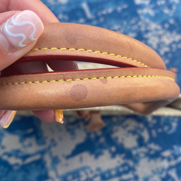 Like new Dooney and Burke, tan handbag. Carried less than 5 times !! - Picture 8 of 8